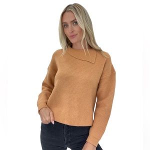 Six/Fifty🦎Rae Folder Sweater Butternut Squash🌵